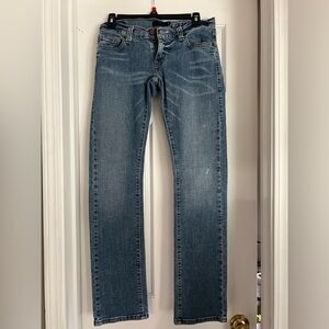 Levi’s tilted 504 jeans-Classic Blue Denim Jeans